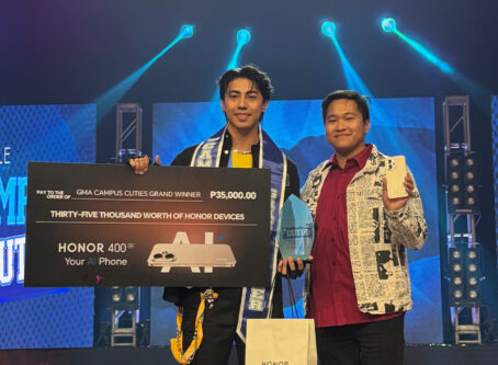 Ultimate Sparkle Campus Cutie with HONOR Philippines Digital Marketing Manager and Content Lead Eason De Guzman
