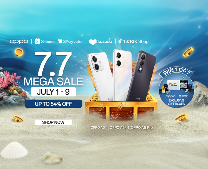 OPPO’s 7.7 Mega Sale