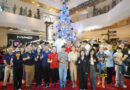 GH Mall Lit Up For Christmas. Ortigas Land President & CEO Jose Emmanuel “Junie” H. Jalandoni, with EVA Airways Corp. Junior Vice President Rick Hsieh, led the ceremonial Christmas Tree lighting at the GH Mall. Joining them were San Juan City Mayor Francis Zamora with family; Vice Mayor Angelo Agcaoili, members of the Ortigas family, and RCBC executives.