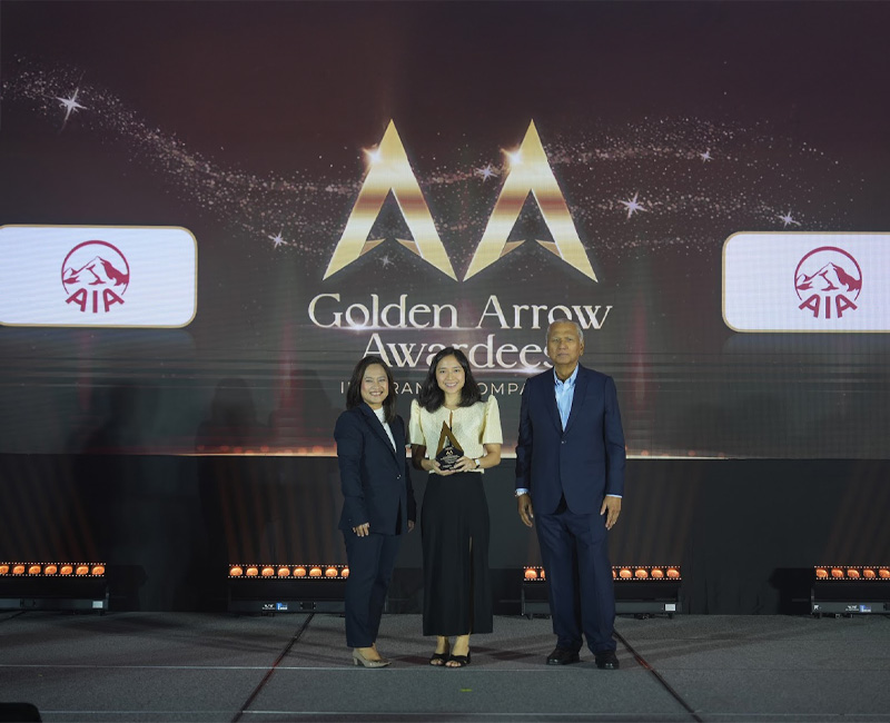 AIA, BPI AIA Golden Arrow Awards - Regine Azul